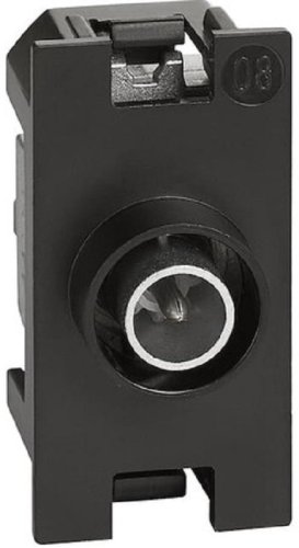 Розетка TV Оконечная модульная Legrand BTicino Living Now 1-м. 1 мод. фото Розетка TV Оконечная модульная Legrand BTicino Living Now 1-м. 1 мод. картинка